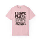 I Have Plans - They Are Mostly Looking Under Logs T-Shirt