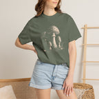 Spotted Cap Gathering T‑Shirt
