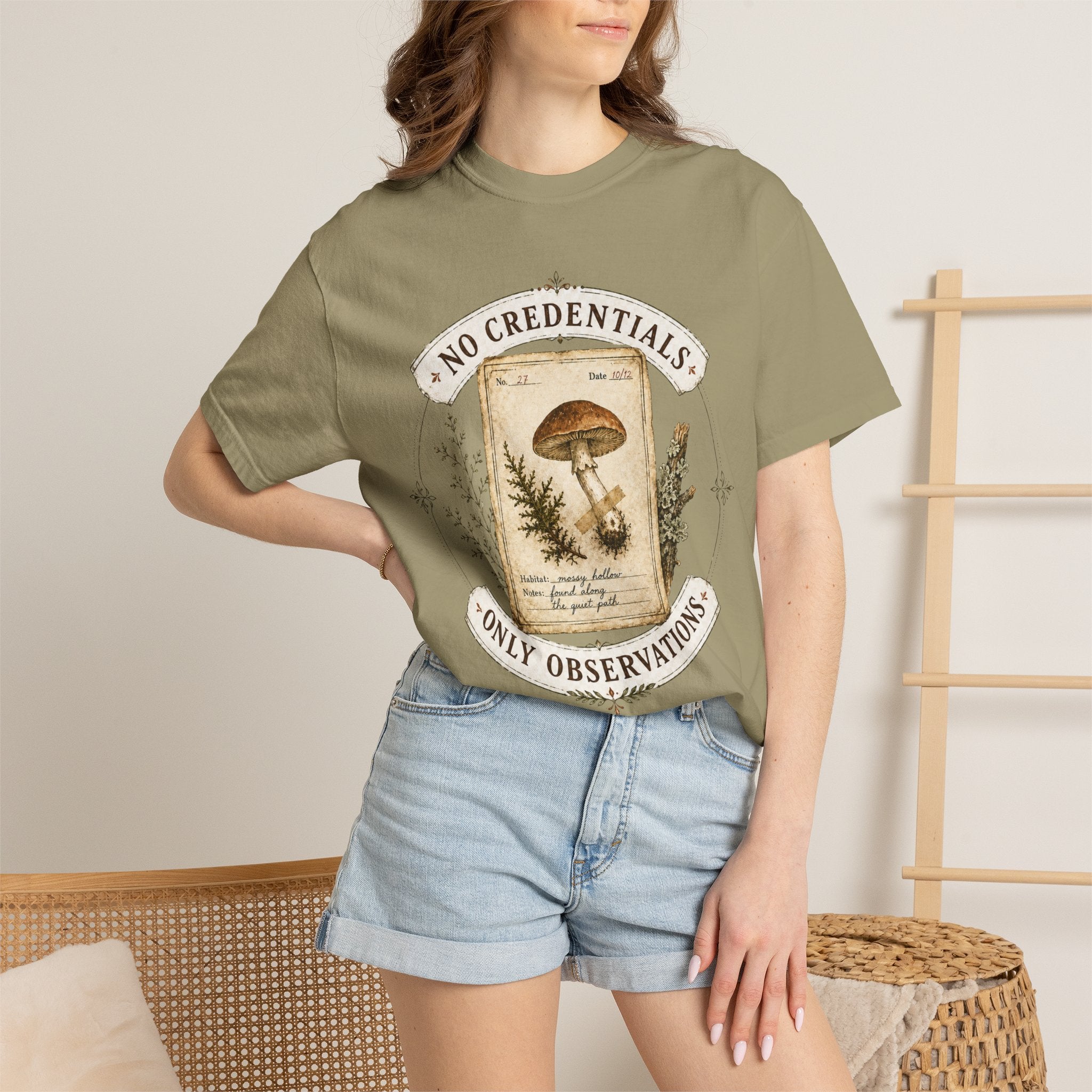 No Credentials, Only Observations T-Shirt