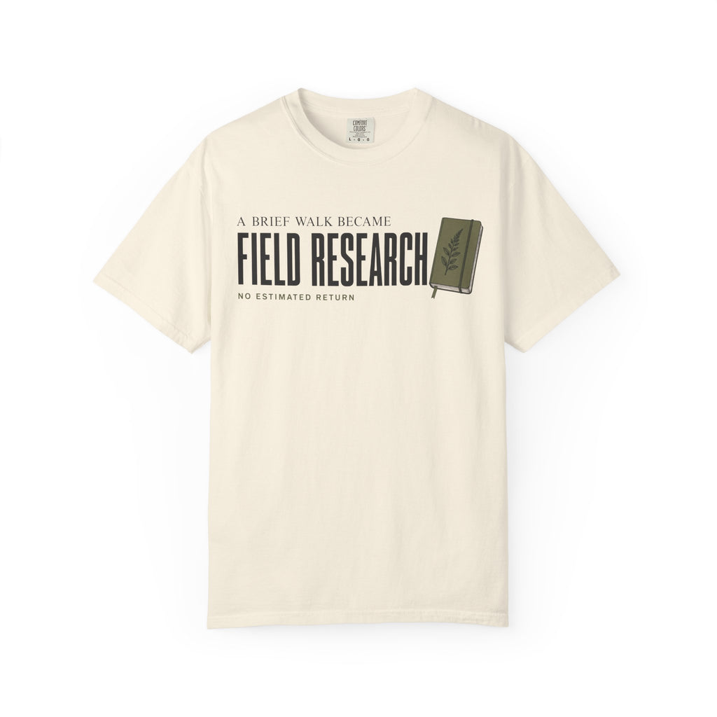 A Brief Walk Became Field Research T-Shirt