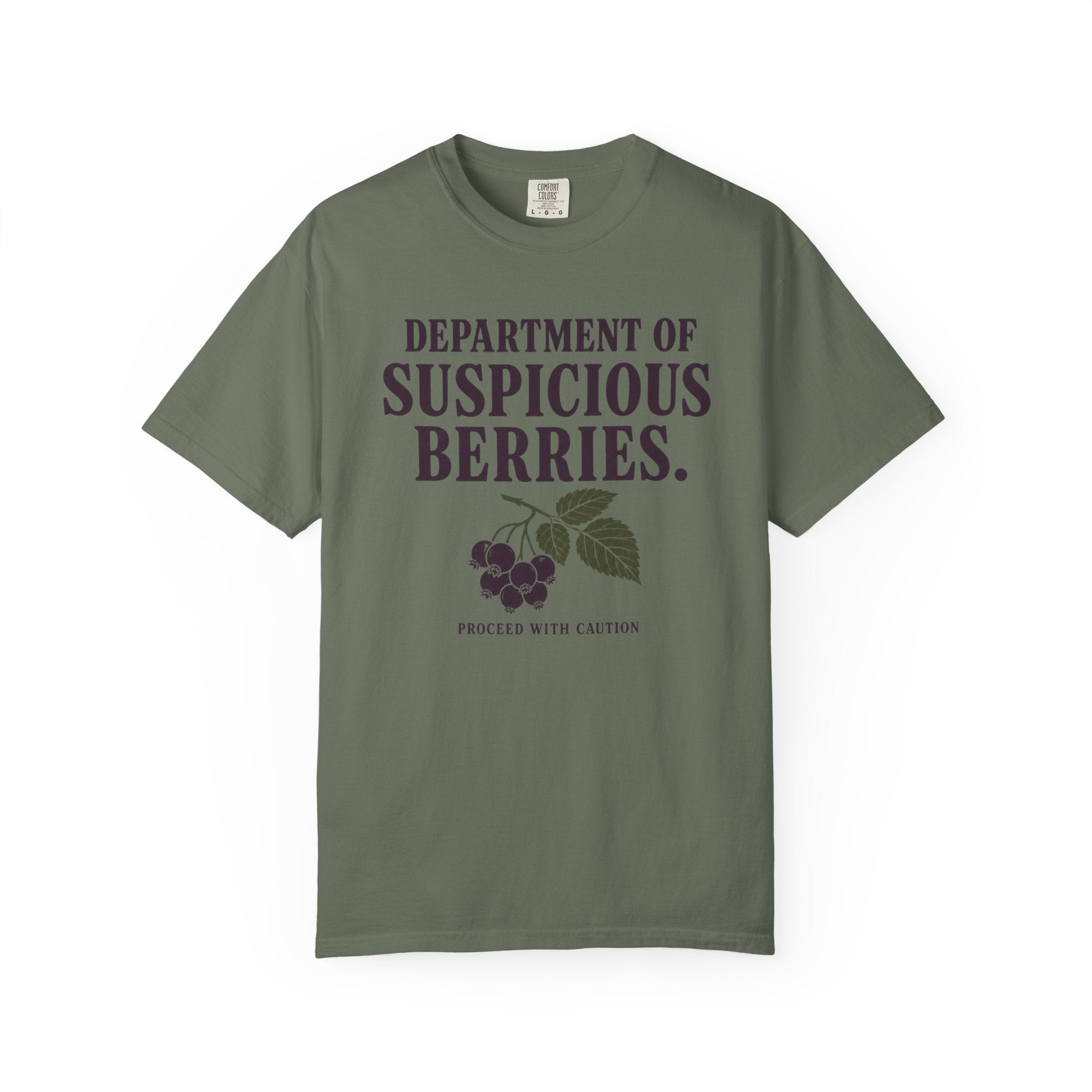Department of Suspicious Berries T-Shirt