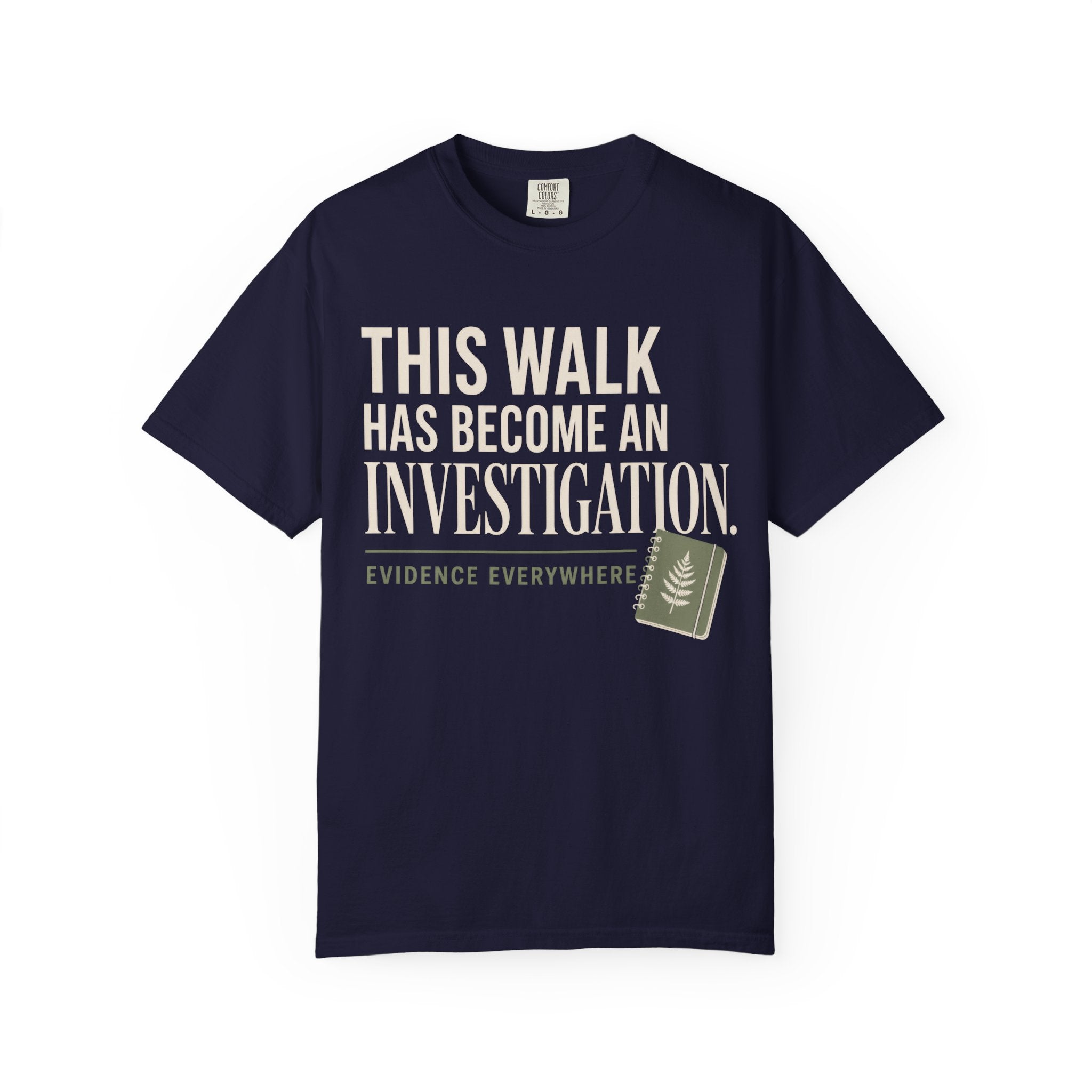 This Walk Has Become An Investigation T‑Shirt