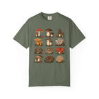 Mushroom Specimen Grid T-Shirt