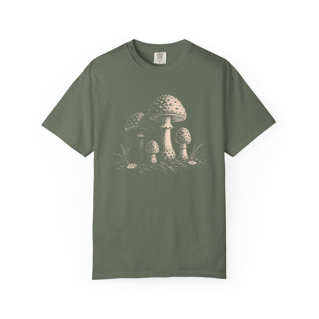 Spotted Cap Gathering T‑Shirt