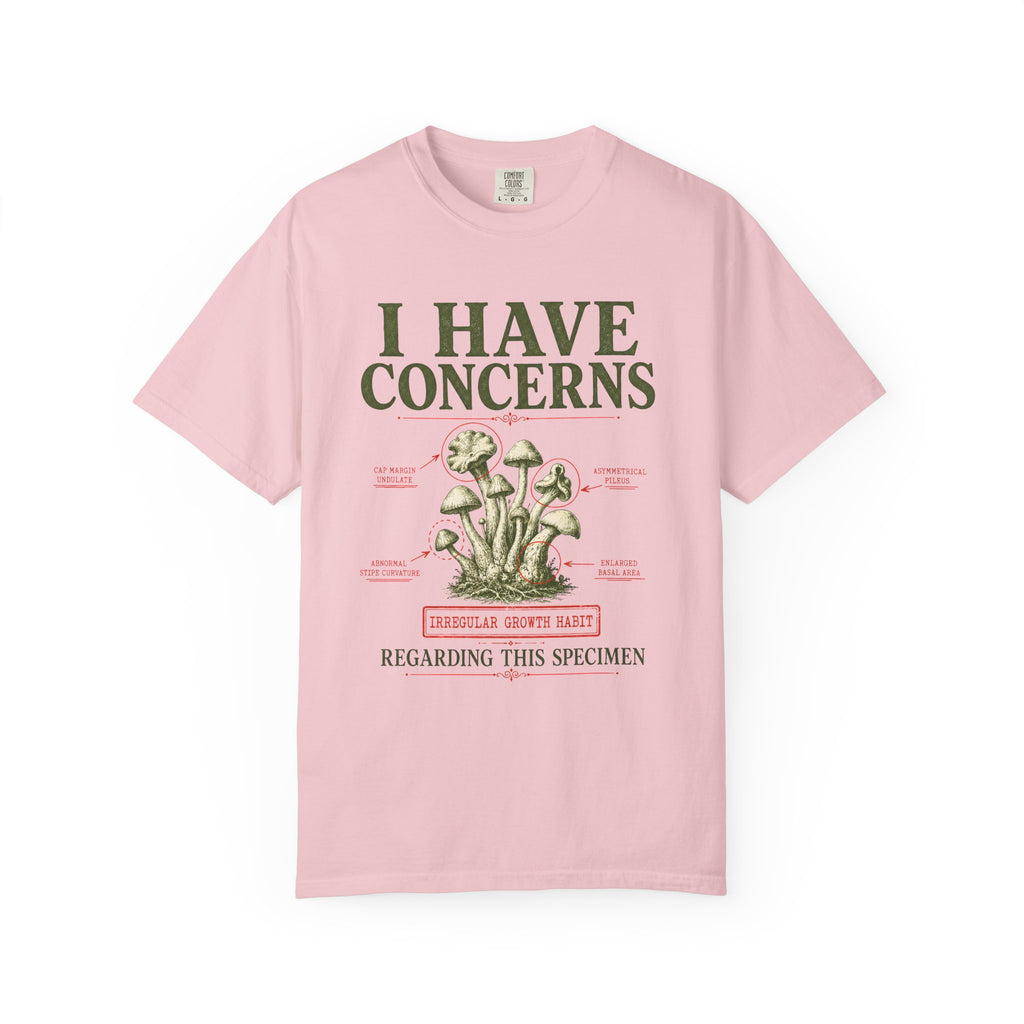 Concerns Regarding Specimen T-Shirt