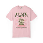 Concerns Regarding Specimen T-Shirt