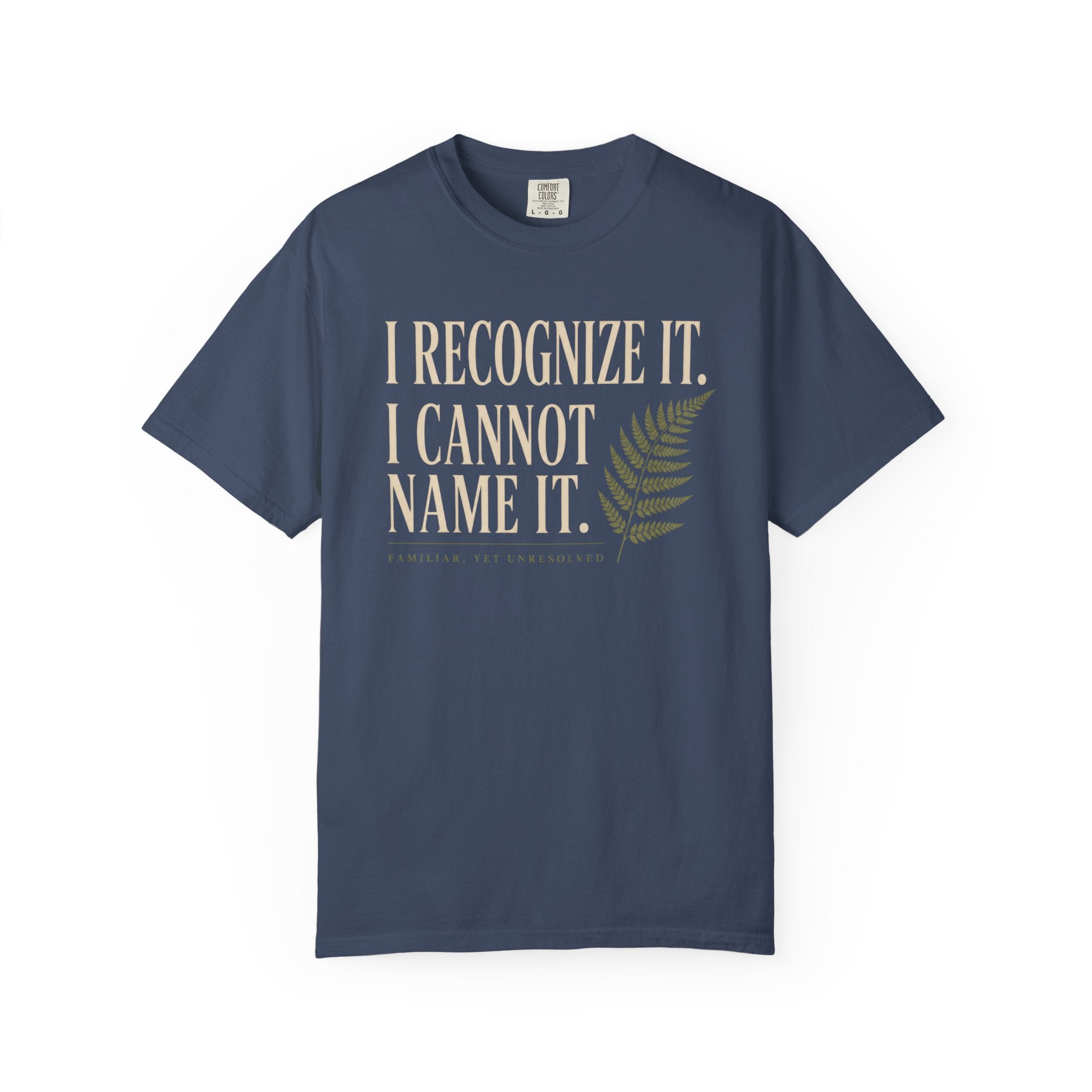 I Recognize It. I Cannot Name It T‑Shirt
