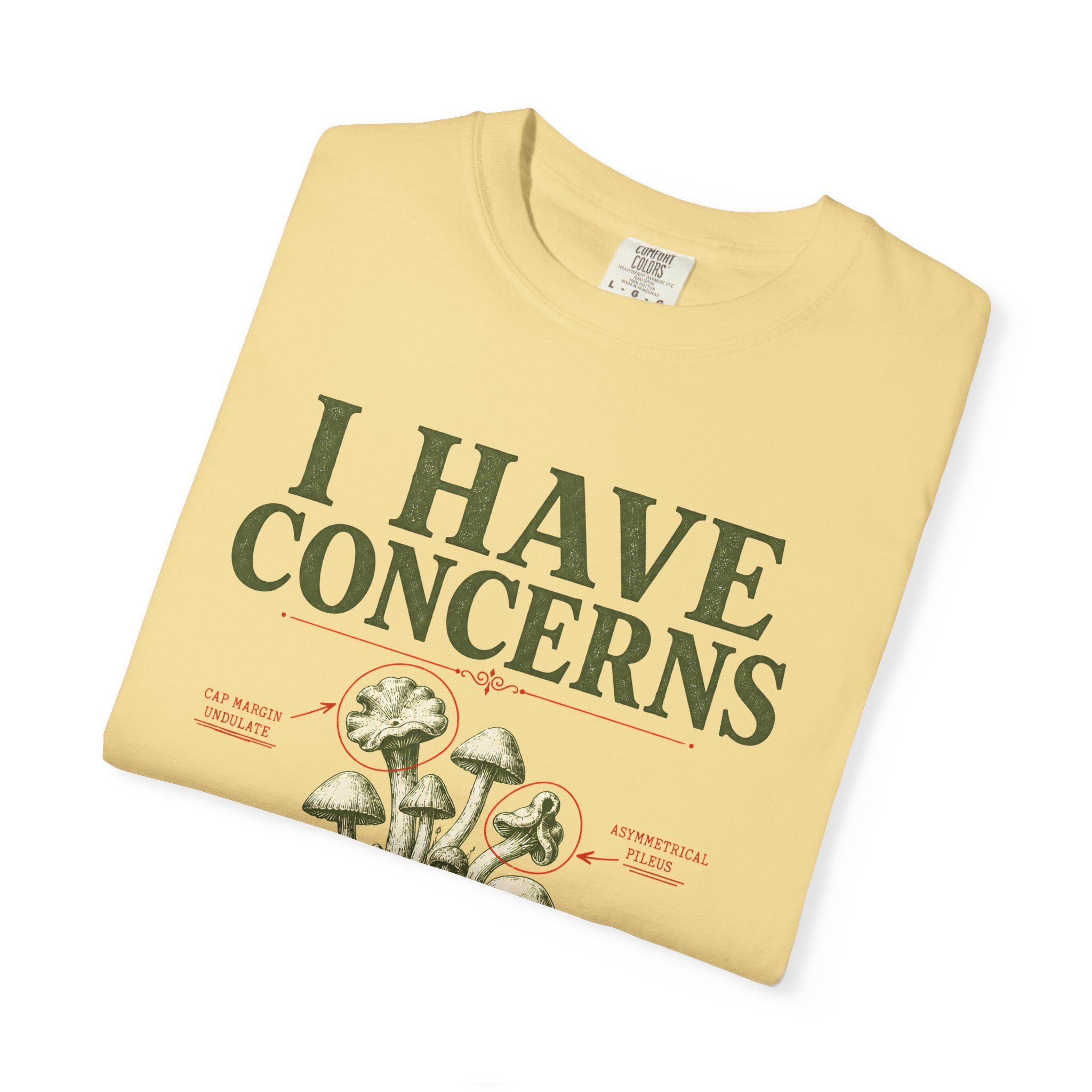 Concerns Regarding Specimen T-Shirt