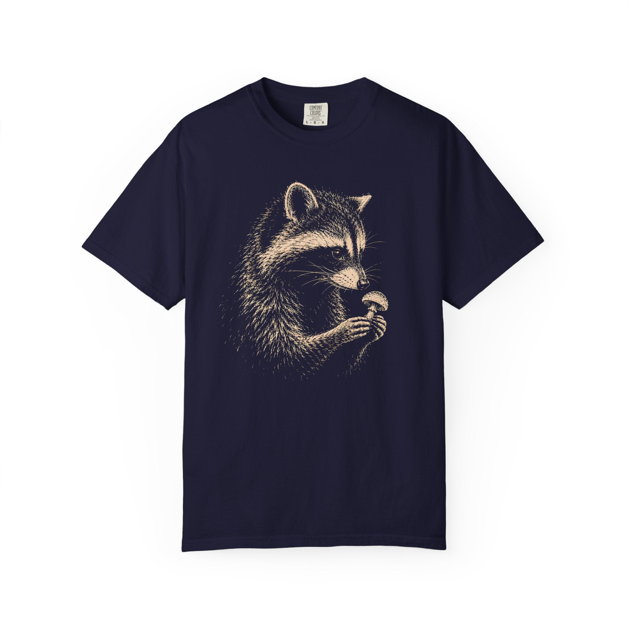 Raccoon Mushroom Bandit T‑Shirt