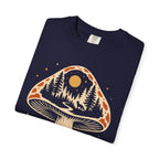 Hidden Forest Silhouette Mushroom T‑Shirt