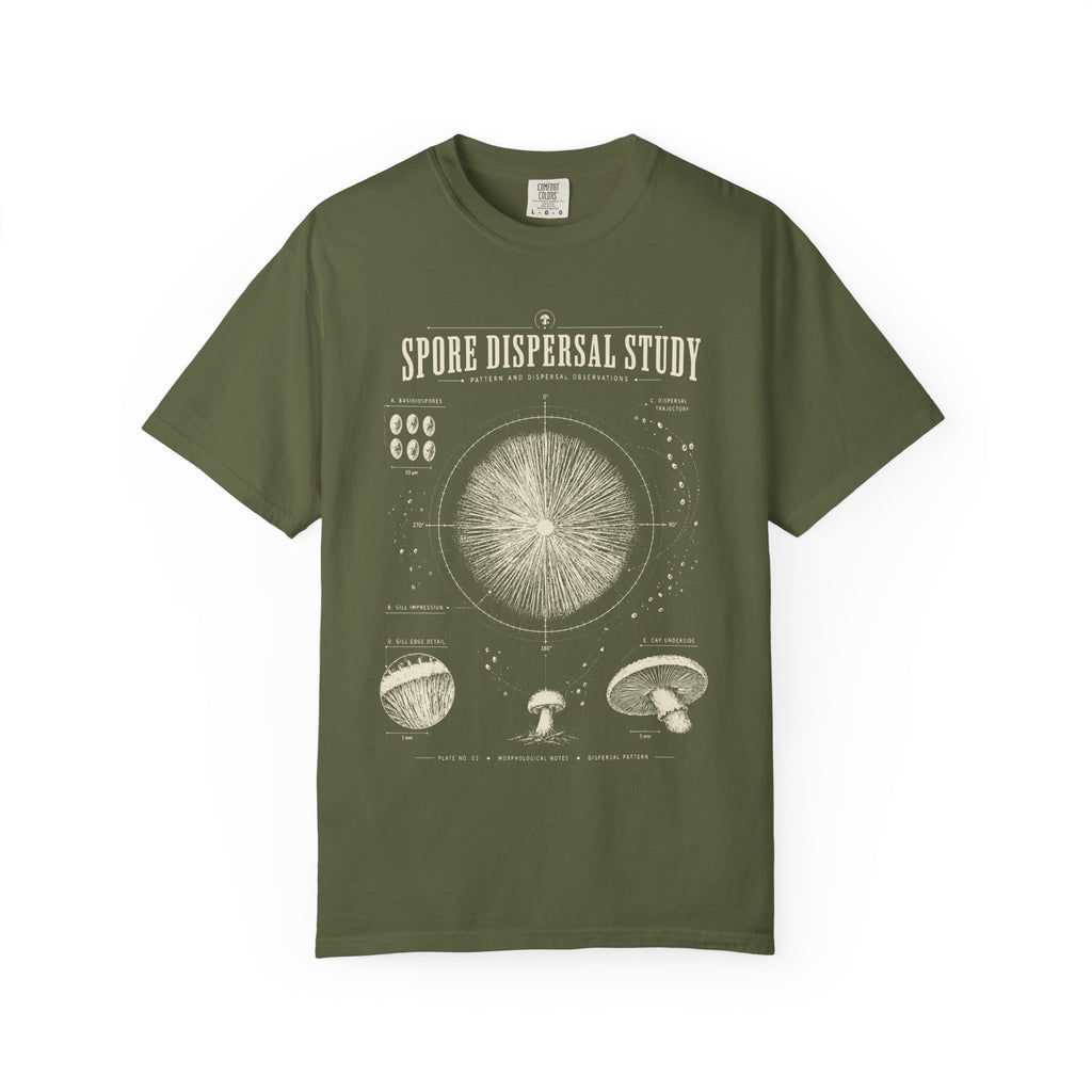Spore Dispersal Study T‑Shirt