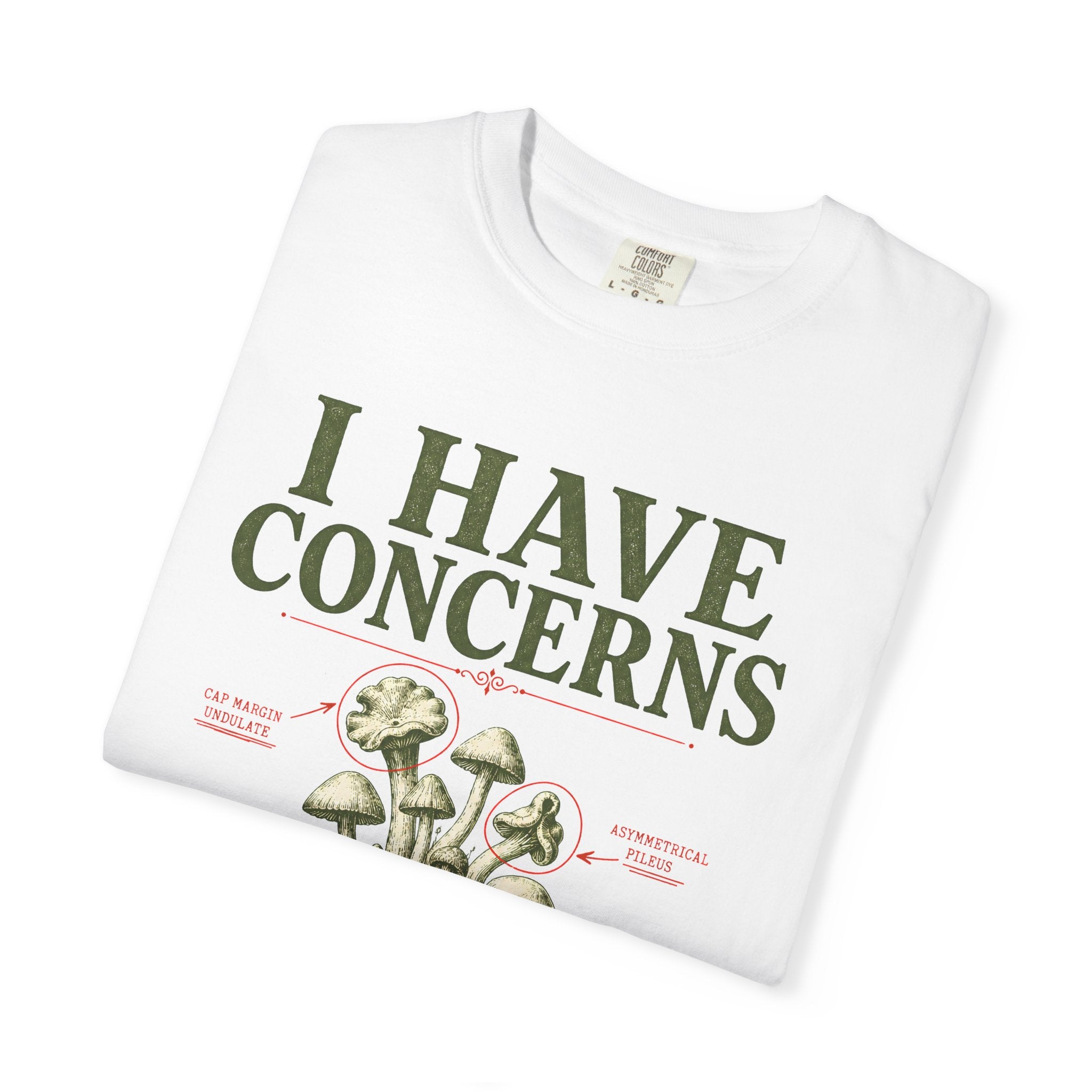 Concerns Regarding Specimen T-Shirt