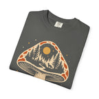 Hidden Forest Silhouette Mushroom T‑Shirt