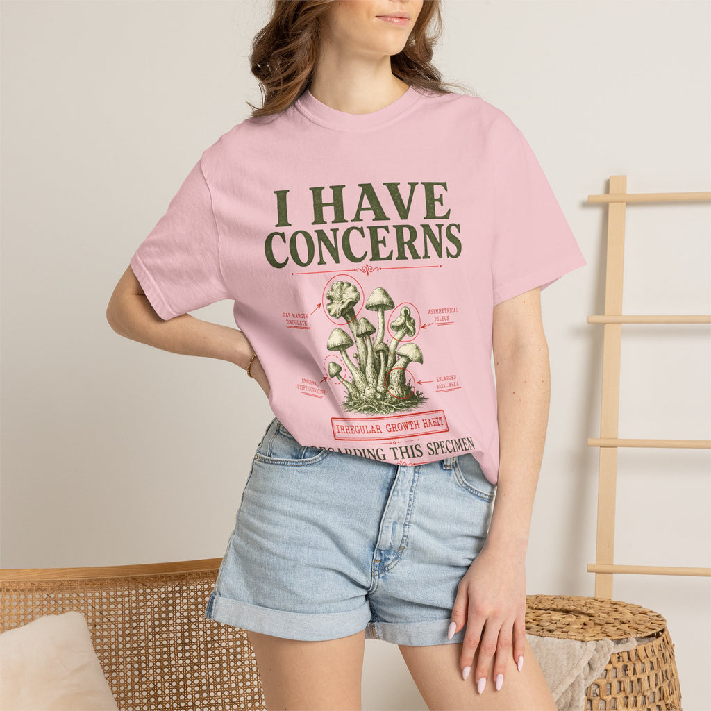 Concerns Regarding Specimen T-Shirt