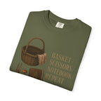 Basket Scissors Notebook Repeat T‑Shirt