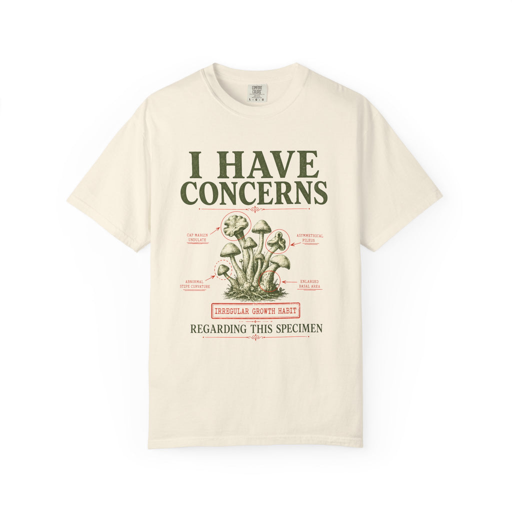 Concerns Regarding Specimen T-Shirt