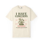 Concerns Regarding Specimen T-Shirt
