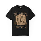 I Go Into the Woods to Misidentify Things T‑Shirt
