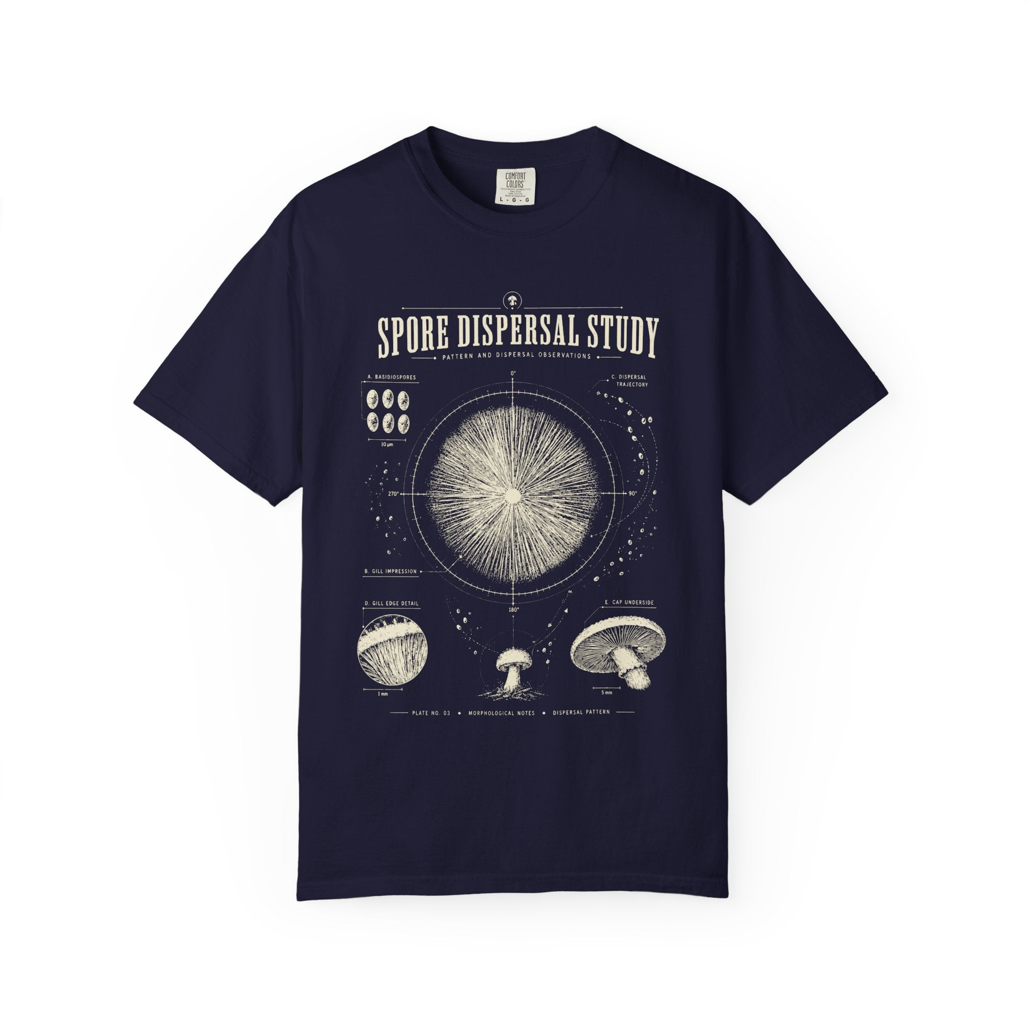 Spore Dispersal Study T‑Shirt