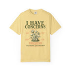 Concerns Regarding Specimen T-Shirt
