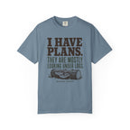 I Have Plans - They Are Mostly Looking Under Logs T-Shirt