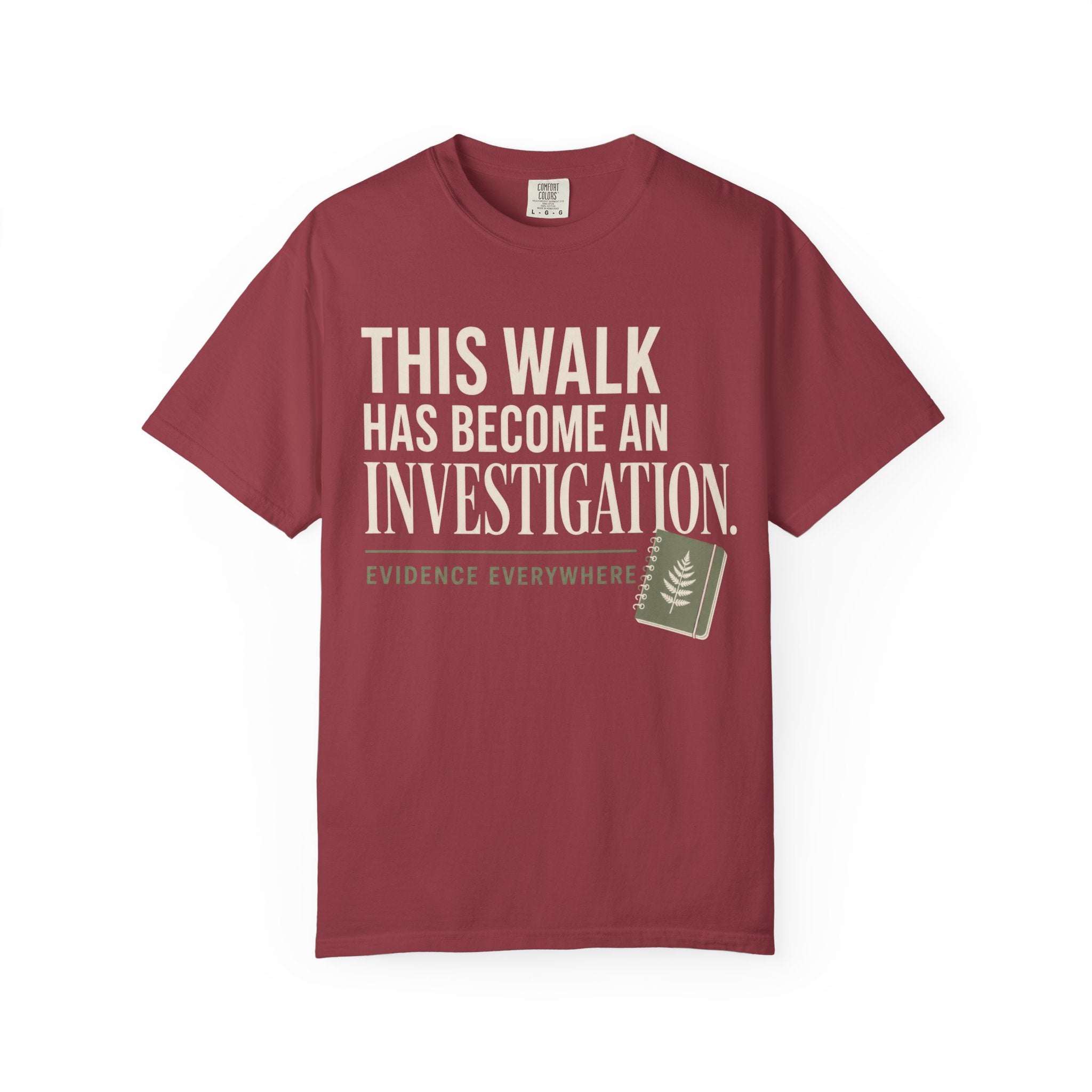 This Walk Has Become An Investigation T‑Shirt