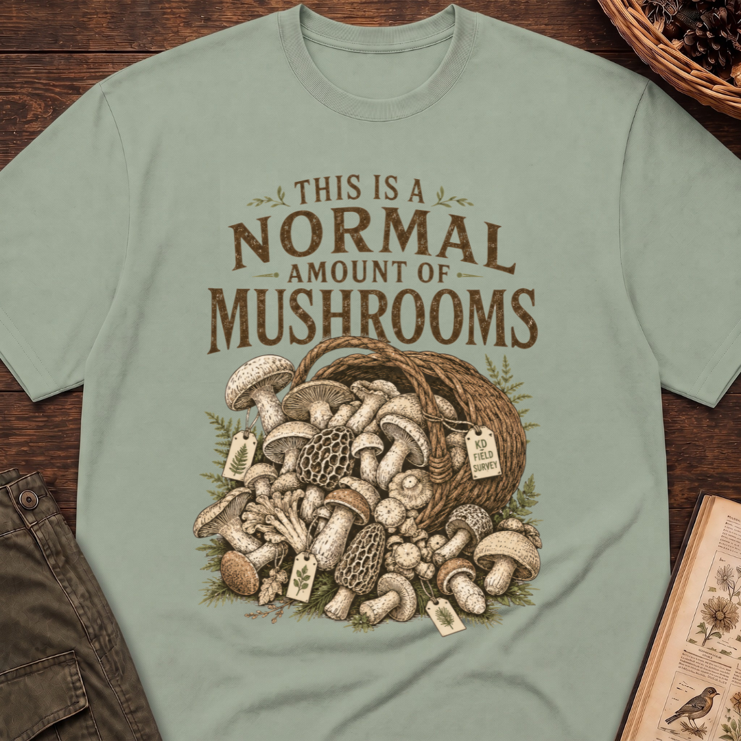 Normal Amount of Mushrooms T-Shirt