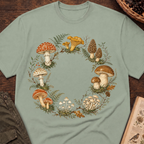 Woodland Mushroom Ring T-Shirt