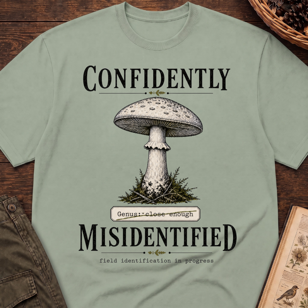 Confidently Misidentified T‑Shirt