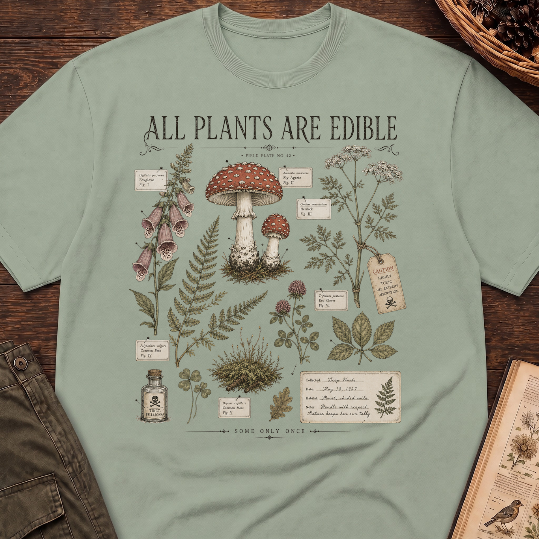 All Plants Are Edible No 2 T-Shirt