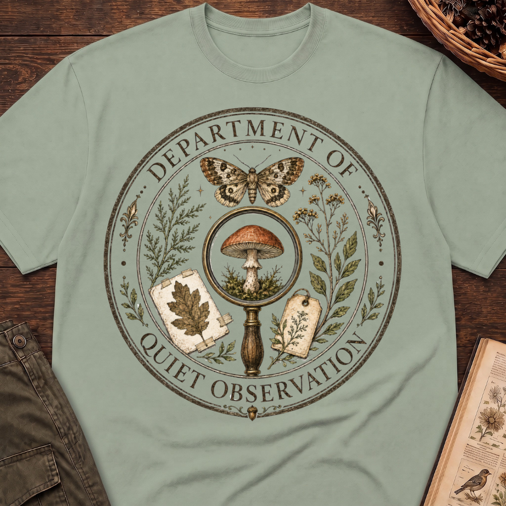 Department of Quiet Observation T-Shirt