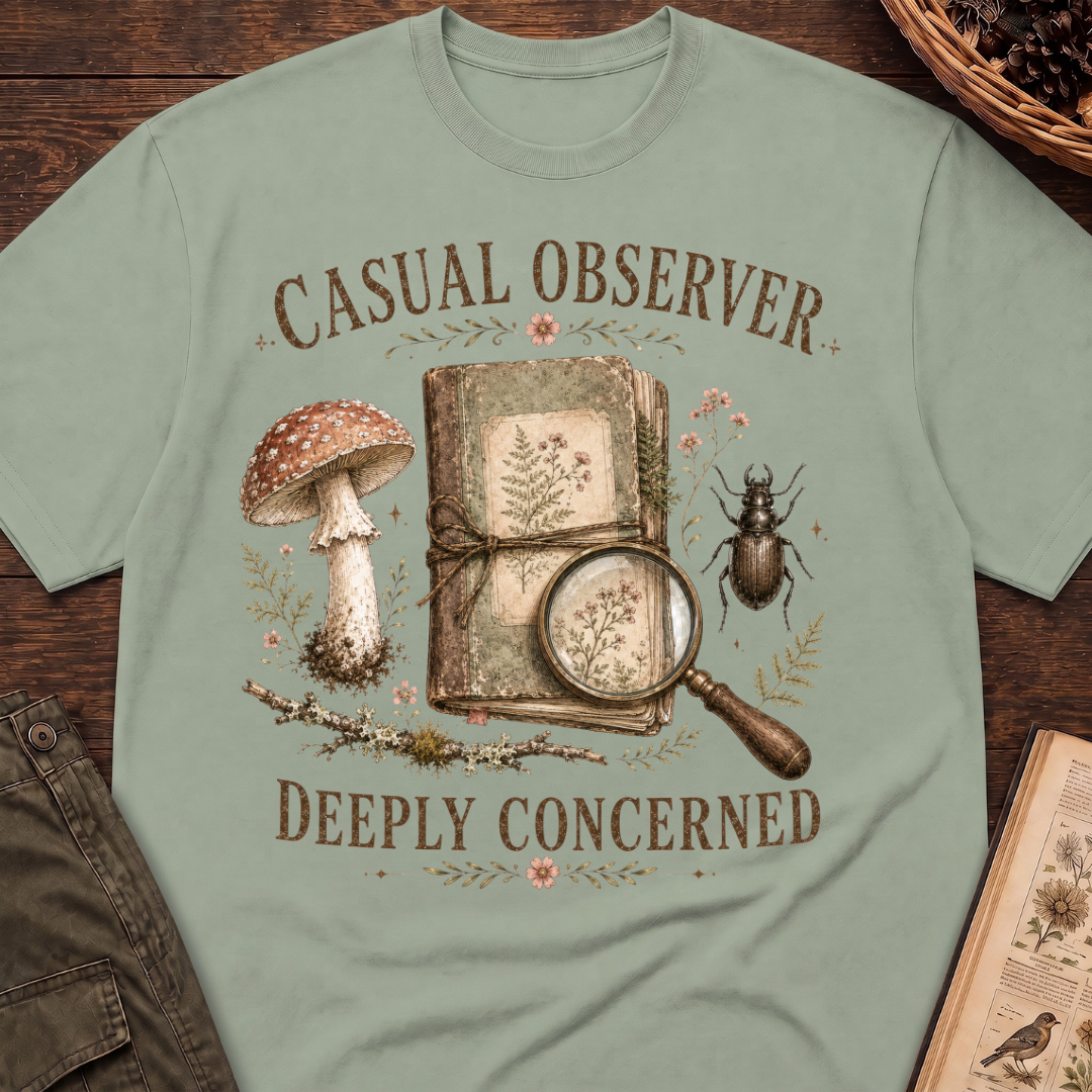 Casual Observer - Deeply Concerned T-Shirt