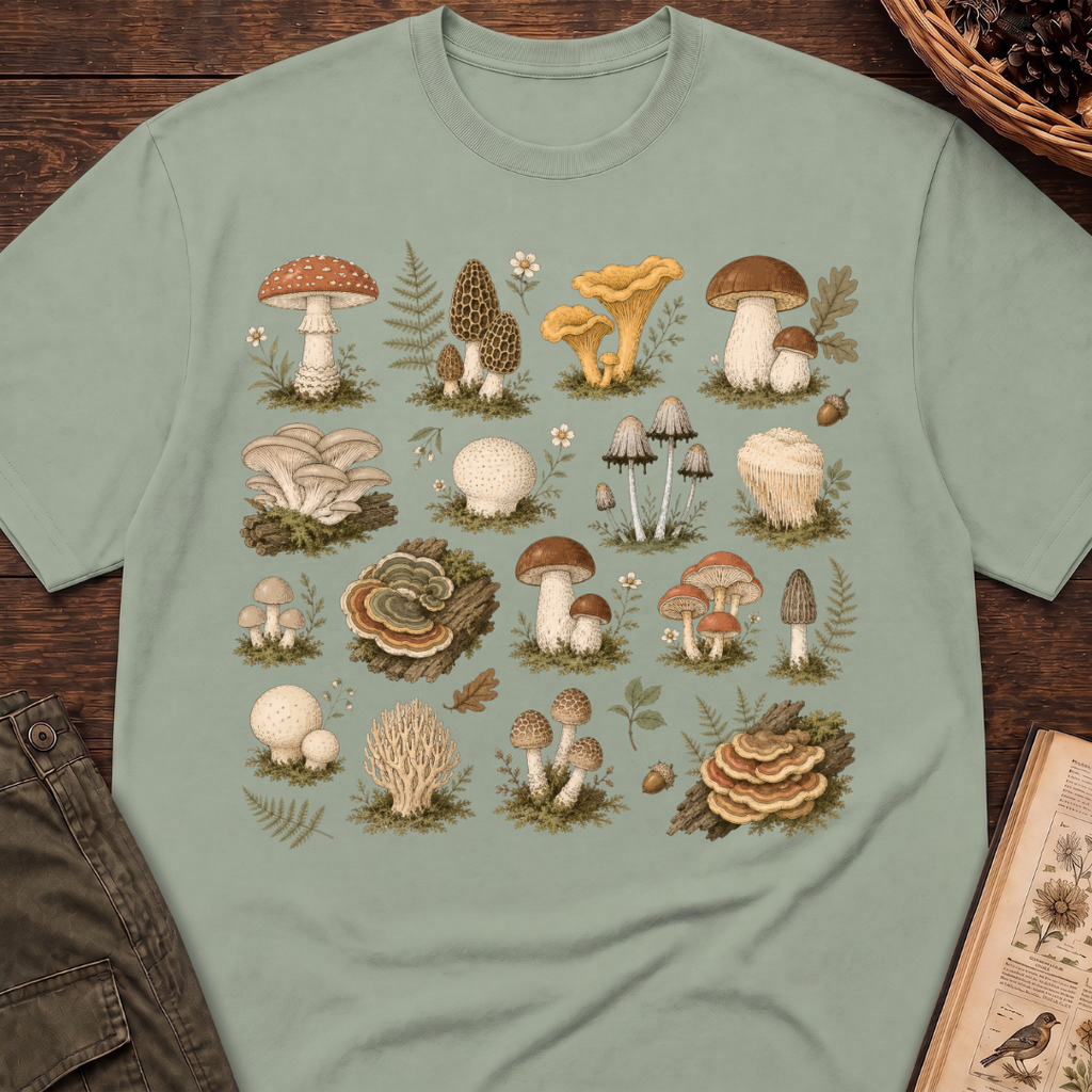 Woodland Mushrooms T-Shirt
