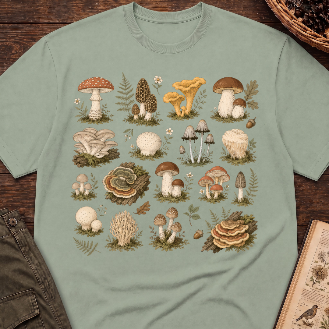 Woodland Mushrooms T-Shirt