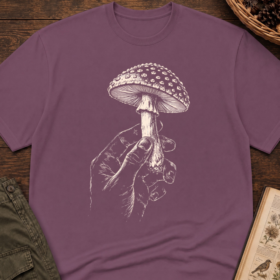 Mushroom Hand Study T‑Shirt