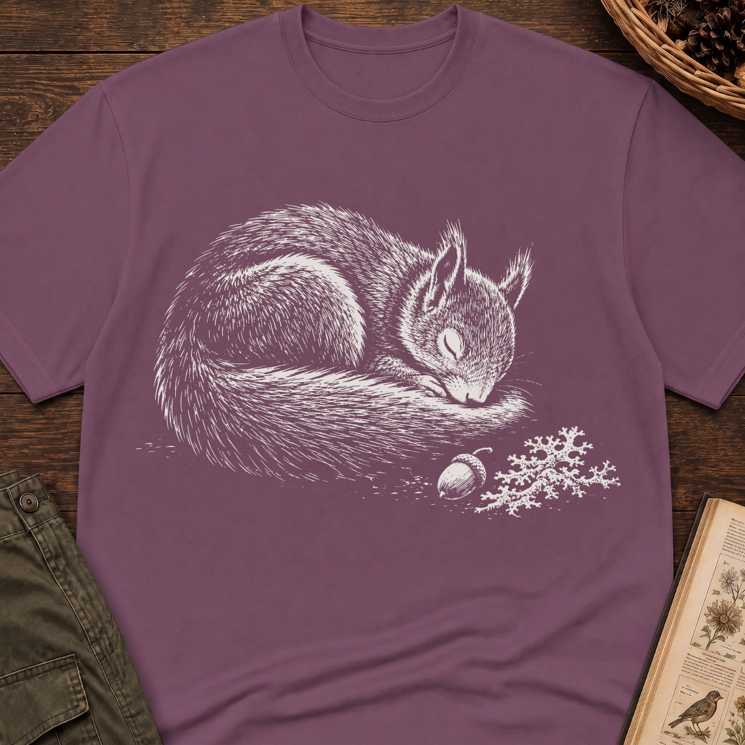 Sleeping Squirrel T‑Shirt