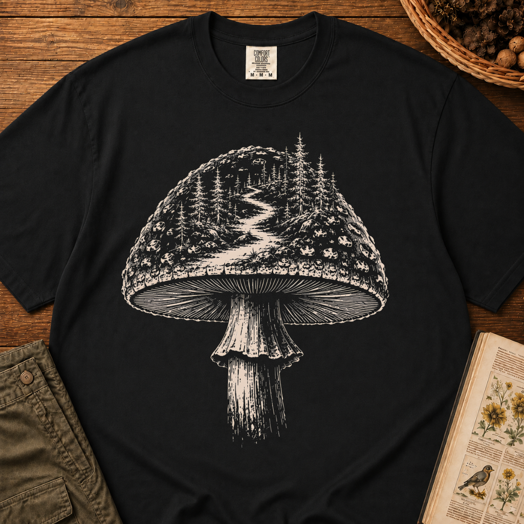 Mushroom Landscape T‑Shirt