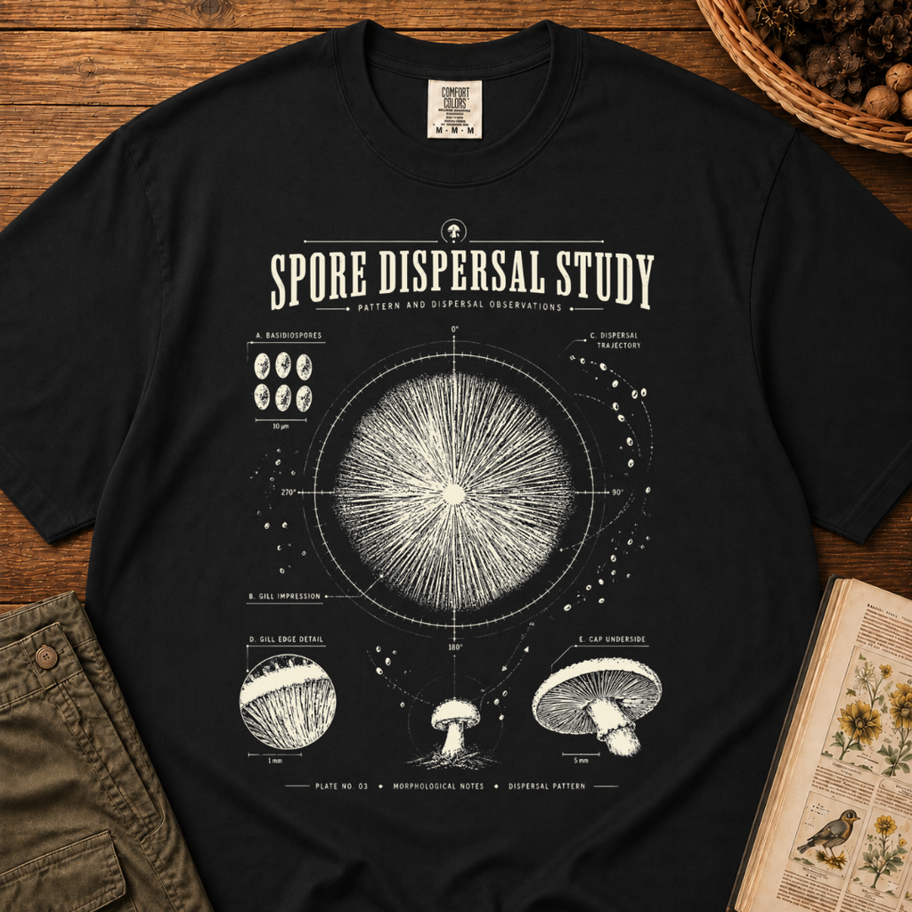Spore Dispersal Study T‑Shirt