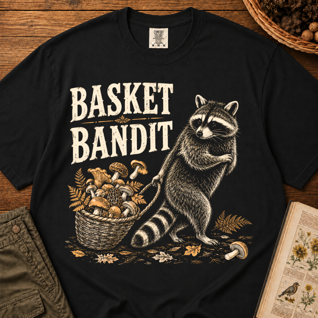 Basket Bandit Raccoon T‑Shirt