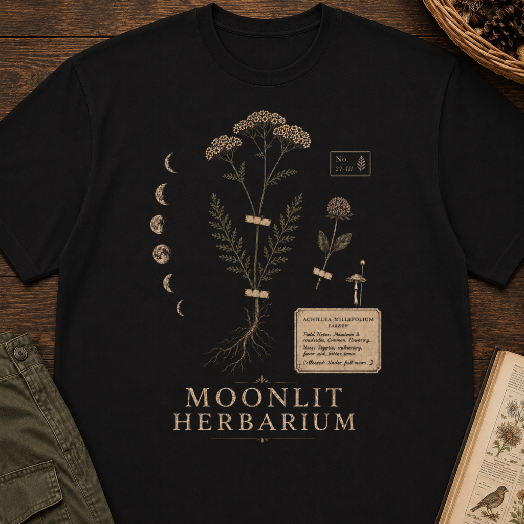 Moonlit Herbarium T‑Shirt