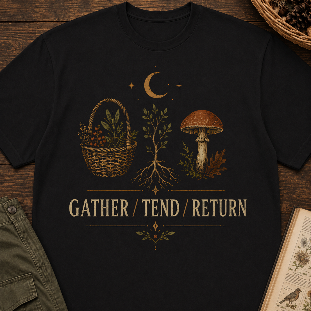 Gather / Tend / Return T‑Shirt