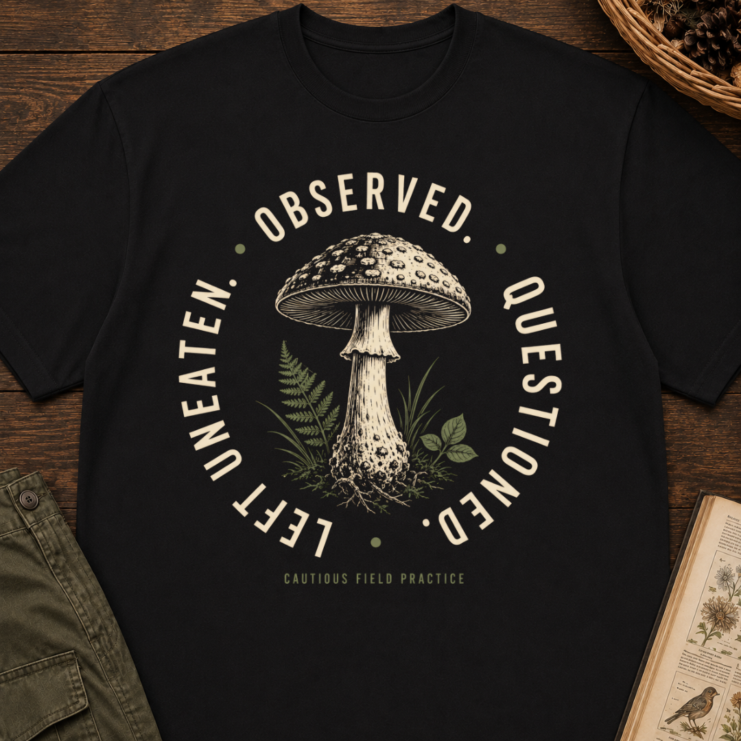 Observed Questioned Uneaten T‑Shirt