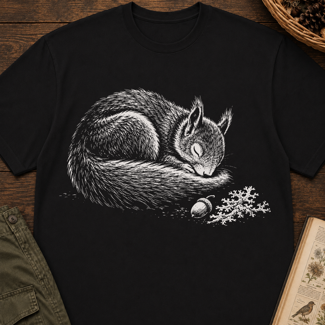 Sleeping Squirrel T‑Shirt