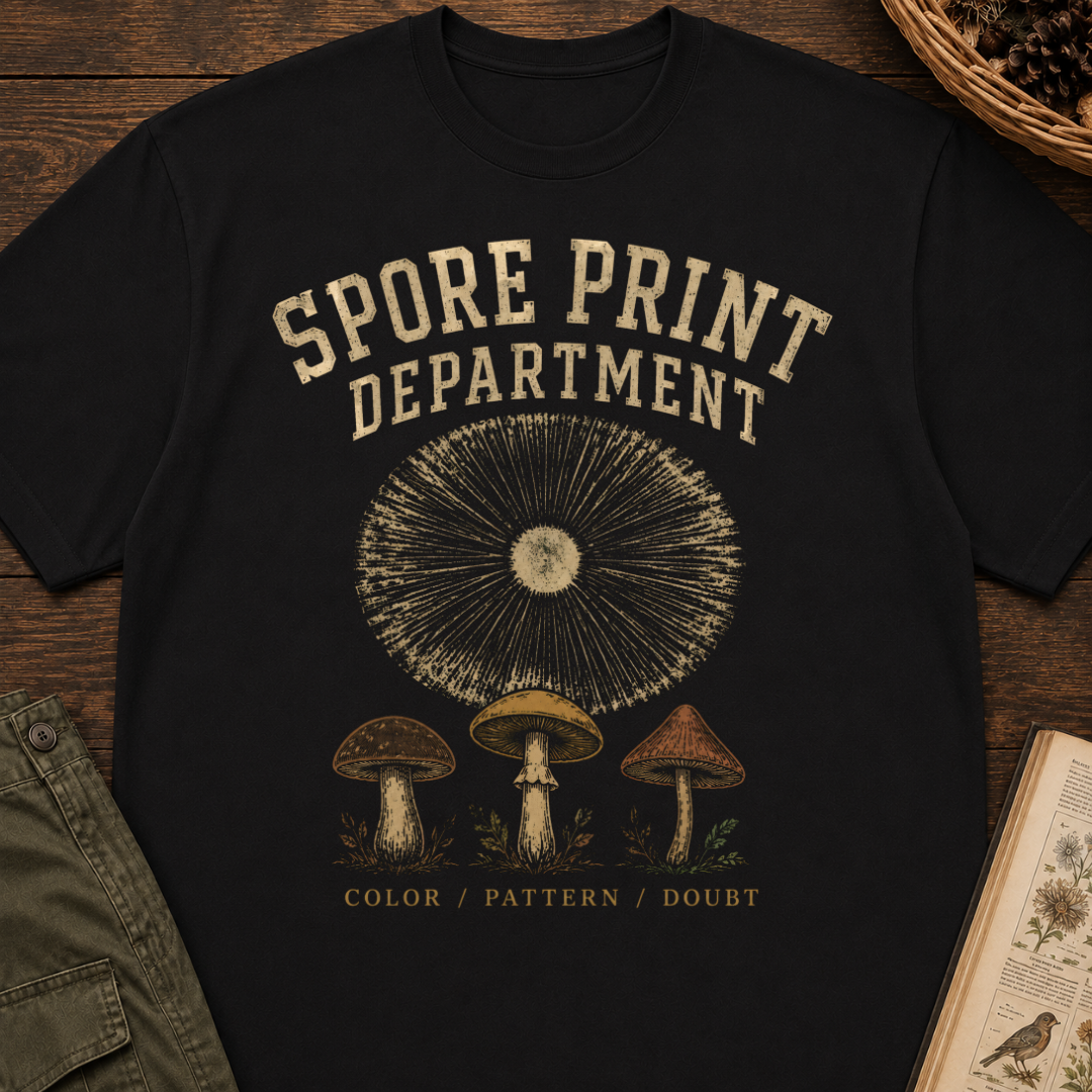 Spore Print Department T‑Shirt
