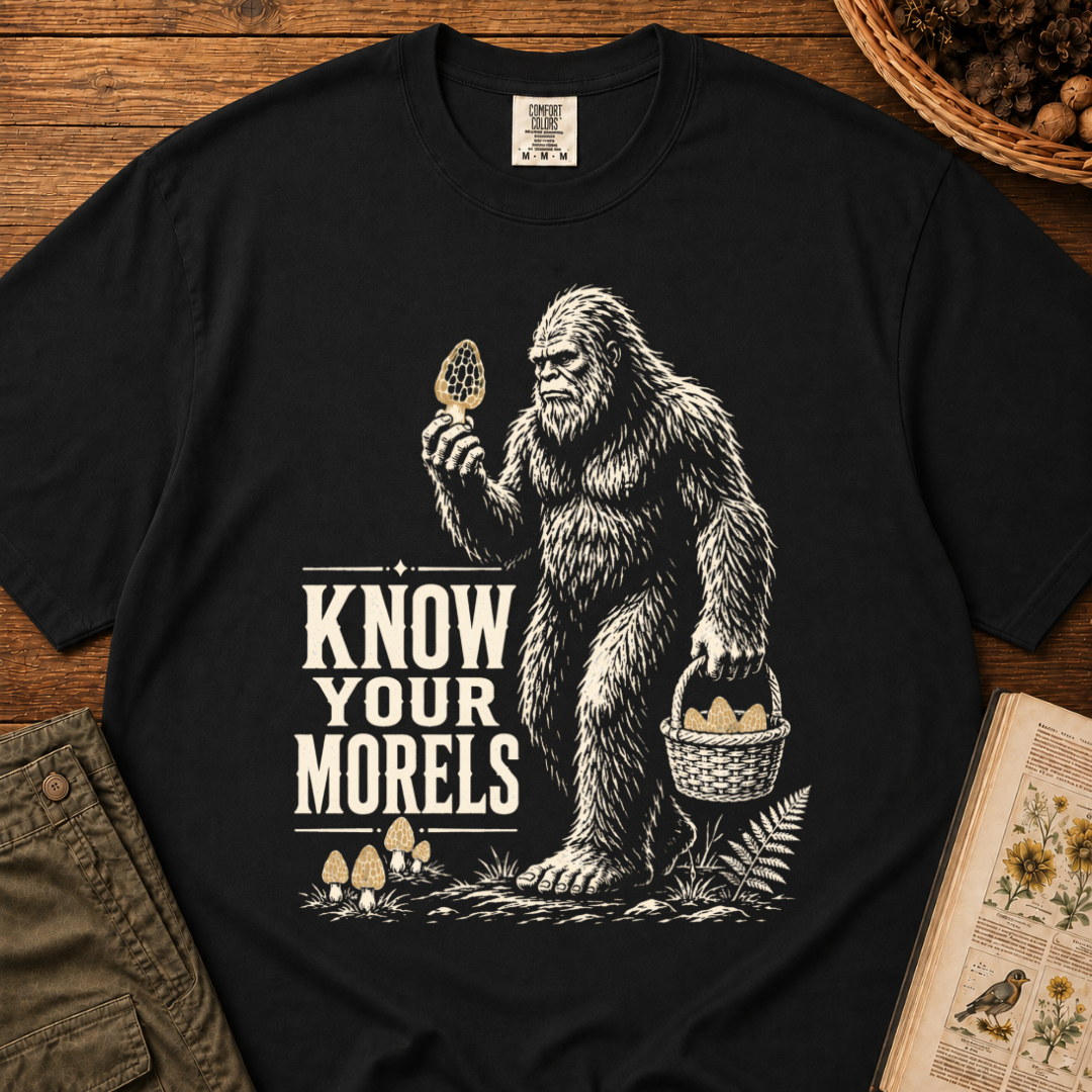 Know Your Morels T‑Shirt
