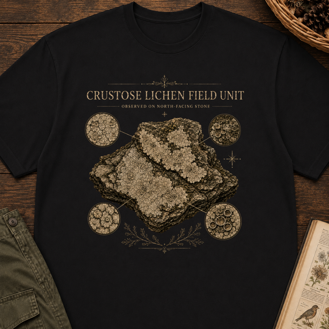 Crustose Lichen Field Unit T‑Shirt