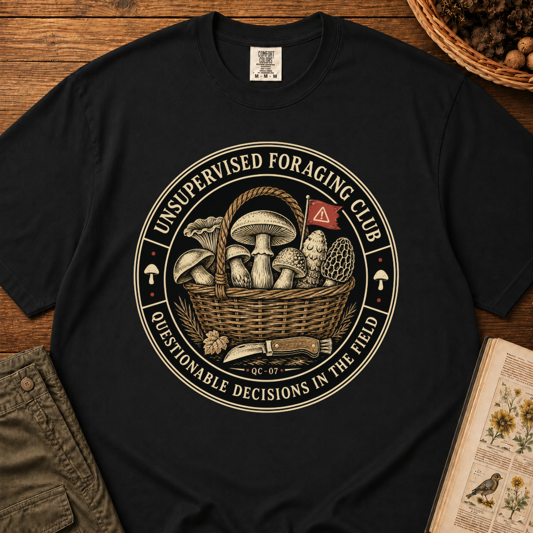 Unsupervised Foraging Club T‑Shirt