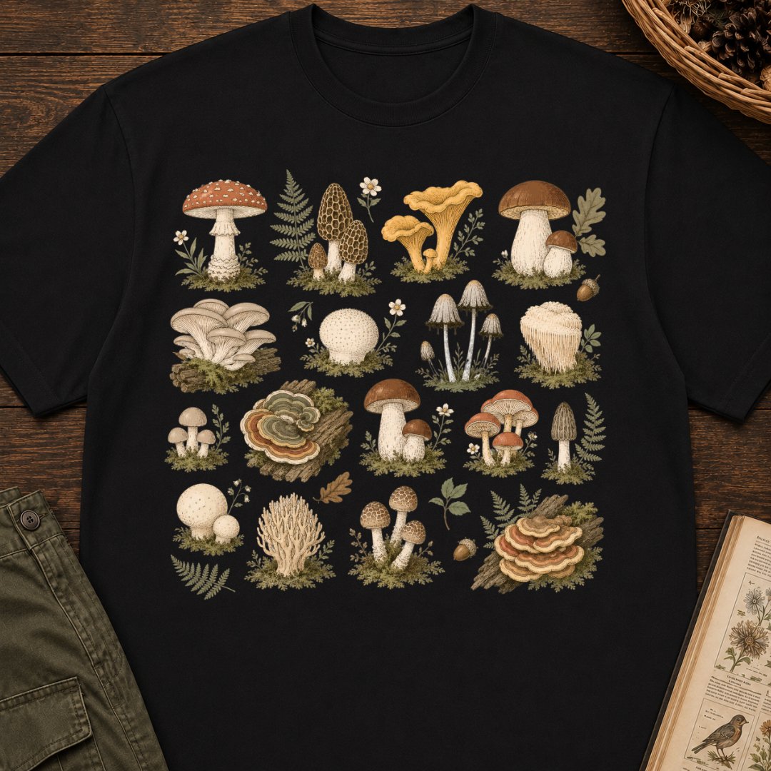 Woodland Mushrooms T-Shirt