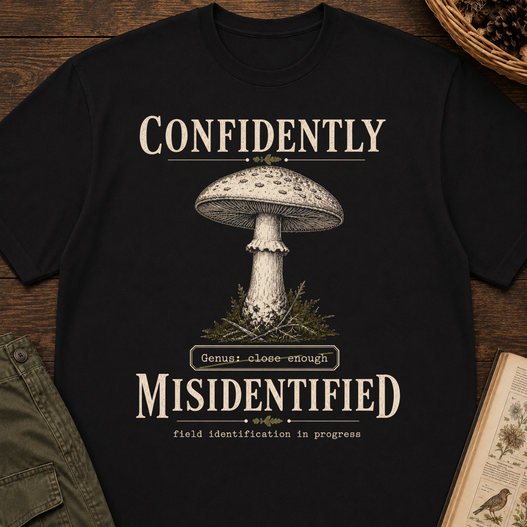 Confidently Misidentified T‑Shirt