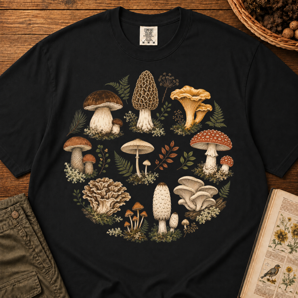 Mushroom Wreath T-Shirt
